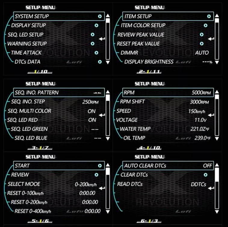 Multi-Purpose Digital Gauge - shift-knoobs